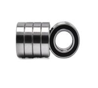 10PCS ABEC-5 6001-2RS 6001 2RS 6001RS 6001 RS 180101 RS 12x28x8 mm Rubber seal Deep Groove Ball Bearing 6001-2RSH(ABEC 3)