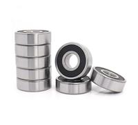 10PCS ABEC-5 608 6200 6201 6202 6203 6204 6205 6206 6207 6208 ZZ 2RS Metal Sealed deep Groove Ball Bearing 12x32x10mm(Black,6201 12X32X10MM-ABEC 1)