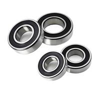 10pcs ABEC 5 Ball Bearing 6000 6001 6002 6003 6004 6005 6200 6201 6202 6203 6204 2RS 6000RS 6001RS 6200RS 6201RS Sealed Bearings(6004 20x42x12mm)