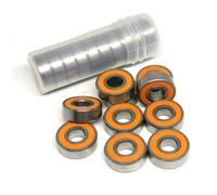 10pcs ABEC7 S696 2RS 6x15x5 mm Hybrid Ceramic Bearing for Reels SMR696 S696C RS 2RS Tiny Ceramic Ball Bearing 6 * 15 * 5 Bearing