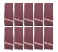 10pcs Abrasive Sander Belts 457x75mm Aluminium Oxide Sanding Belt for Wood Furniture Hardware(1000)