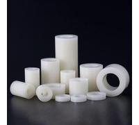 10pcs ABS Rround spacer standoff M3 M4 M5 White Nylon Non-Threaded Spacer Round Hollow Standoff Washer(7 x 3 x 2mm)