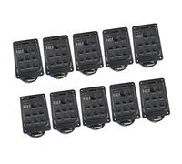 10pcs Acoustic Guitar Preamp EQ Tuner Piezo Pickup Equalizer System With Mic Beat Board For Folk Guitar Pickup Professional acoustic guitar pickups(201)