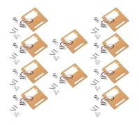 10Pcs Acrylic 9g Servo Mounting Bracket Steering Gear Rack Fixed Frame DIY Servo Holder Parts