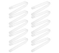10pcs Acrylic Cactus Tongs Non Slip Plant Fixing Clamp | Acrylic, Precise Grip and Hand Protection, for Greenhouse Use, Easy Storage, Cacti