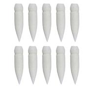10pcs Acrylic Marker Soft Brush Tips Replaceable Tip 1mm-4mm Line Width Liquid Acrylic Marker Replacement Brush Tip