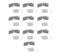10pcs Acrylic Miniature Album Keychain Pendant Handmade Memorial Album Key Holder Gift For Music Enthusiasts Bag Decoration, Box Silver Lobster B, One Size