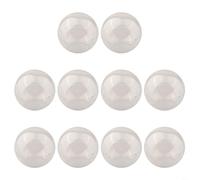 10PCS Acrylic Open Balls 8-12cm Transparent Fillable DIY Crafts Ornament | Easy open and close design for hanging Decorate for events like Christmas Halloween or birthday party