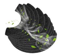 10Pcs Activated Carbon Filters Fit For Litter-Robot 4,Cut-to-Fit Carbon Pad,Removes Odor Sponge Air Filter for Kitchen Compost Bucket Keep Home Fresh