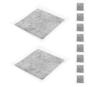 10pcs Activated Carbon Odor Absorbing Pads White | Portable Discreet Packaging, Neutralises Unwanted Aromas in Closets and Personal Spaces, Compact Deodorising Solution