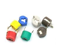 10PCS Adjustable Capacitor 5P 10P 20P 30P 40P 50P 60P 70P 120P/PF JML06-1-120P Trimmer Variable Capacitance 6mm 20/30/PF(20P 10pcs)