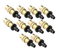 10pcs Adjustable Copper Atomizing Nozzle 4/7 Hose Fitting | Removable Head, 0.2-0.7l/min Flow, Easy Cleaning, Clog-resistant Design, for Plants, Lawns, Vegetable Beds and Greenhouses