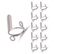 10PCS Adjustable Nails Rings Set (None Glues) Detachable Reusable Fingernail Set For Acrylic Nails Art Decorations Nail For Acrylic & Press On