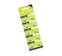10Pcs AG1 Button Cell Batteries 1.55V LR621 LR60 SR621SW SR60 SR60L SR60 L621