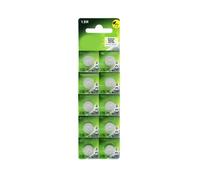 10PCS AG13 Button Cell LR44 A76 357 357A LR1154 SR1154 SR44 GP76 Button Battery For Watch Car Key Remote Control Clock Battery Replacement