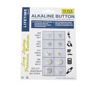 10PCS AG4 Alkaline Coin Batteries Watch Button Coin Cell Battery Long Lasting Power Mixed Package For Toy & Cameras Watch Button Cell Battery