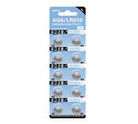 10Pcs AG6 Batteries Button Cell Battery 1.55V SR920SW SR69 SR921 Alkaline Coin