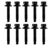 10pcs Air Cleaner Fastener, Metal Air Filter Box Bolt Screw Parts for OE Number 90091P36000 Housing Fasteners Replacement Engine Screw