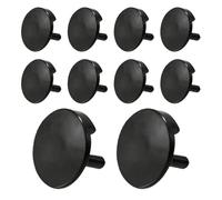 10Pcs Air Fryer Tray Rubber Bumpers, Silicone Air Fryer Protective Feet, Tray Replacement Part for Ninja AirFryer Grill Pans or The Pans of The Same Size(Black)