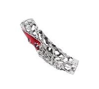 10pcs Alloy Dreadlocks Hair Cuffs Bended Braiding Tubes