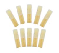 10pcs Alto Sax Saxophone Reeds Strength 2.5 Soprano Sax Reed Woodwind Instrument Accessories