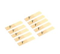 10pcs Alto Saxophone Reeds Traditional Reed for Sax,2.5 | 10pcs/pack,strength 1.5-4.0,hand-harvested,digital tech,stable sound,air-dried 2+ years,size 7x1.5cm