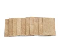 10Pcs Altos Saxophone Neck Joint Cork Sheet Instrument Accessories For Altos Saxophone Parts Saxophone Mute Cork Sheet