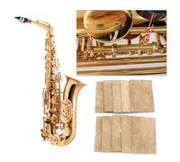 10Pcs Altos Saxophone Neck Joint Cork Sheet Instrument Accessories For Altos Saxophone Parts Saxophone Mute Cork Sheet