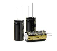 10Pcs Aluminum Electrolytic Capacitor 200V330UF 18x35 High Frequency Low Low Resistance Capacitors 330UF BIANMTSW