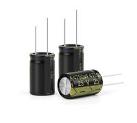 10Pcs Aluminum Electrolytic Capacitor 25V 4700UF 16x25 High Frequency Low Low Resistance Capacitors