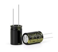 10Pcs Aluminum Electrolytic Capacitor 25V 4700UF 16x25mm High Frequency Low ESR Low Resistance Capacitors Energy storage elements