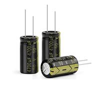 10Pcs Aluminum Electrolytic Capacitor 50V4700UF 18x35 High Frequency Low ESR Low Resistance Capacitors Energy storage elements