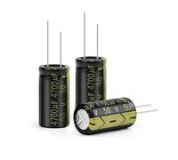 10Pcs Aluminum Electrolytic Capacitor 50V4700UF 18x35 High Frequency Low Low Resistance Capacitors