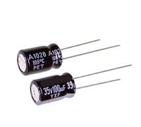 10PCS Aluminum Electrolytic Capacitors 35V220UF 8X15