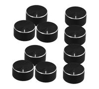 10pcs Amplifier Volume Control Knobs 6mm Black Aluminium Alloy Abs