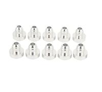10Pcs AN6 Weld On Bung Fitting Male Thread Aluminum Alloy Weldable Hose Adapter Easy Installation for Auto