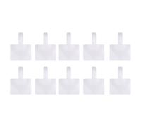10Pcs Answer Paddles Handheld Double Sided Paddles Small Whiteboards Erasable Paper Sign Auction for Classroom Student Note Taking Device