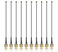 10pcs Antenna Pigtail Cable Wi-Fi Low Loss RF Cable for Drone Image Transmission Module Meshmastic ESP32 LoRa Development Board Connector Adapter (6 inch, 15cm)