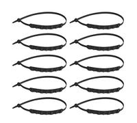 10Pcs Anti-Slip Snow Tire Chains Adjustable Tyre Wheel Cable For Car SUV Anti Skid Cable Tie Reusable Motorcycle Fashionable Black Stable Traction ABS Winter Driving Gear