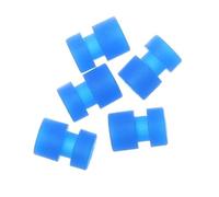 10pcs Anti Vibration Rubber Damper Balls for F4 F7 Flight Controller, M2/M3 Soft Mount Shock Absorption Balls FPV Quadcopter(Red-4.4x2x5.6mm)