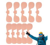 10Pcs Antifreeze - Face Patch Ski Windproof Breathable | Facial Cover Cold Weather Outdoor Sports Protection Sticker Face Shield for Skiing, Fishing, Climbing, Cycling Backpacking