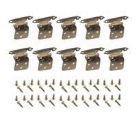 10Pcs Antique Closing Hinges Heavy Duty Door Cupboard Hinges Kitchen Cabinet Door Hardware Enduring for Bathroom Furniture Cupboard