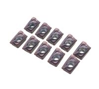 10Pcs AOMT123608 Carbide Insert Cutter CNC Machine Milling Blade Carbide Tool