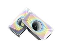 10pcs APMT1604 APMT1135 PDER M2 H2 Blue Hard Alloy Insert Milling Blade End CNC Lathe Turning Tool(APMT1135PDER M2)