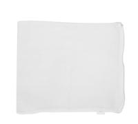 10Pcs Aquarium Filter Bags, Fish Tanks Reusable Polyester Mesh Bags with Zipper, Isolation Filter Media Bags for Activated Carbon, Easy to Clean and Replace, White or Black (12.6x1 (White)