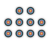 10pcs Archery Targets Paper Face Bow Arrow Gauge Target Accessories For Archery Practice