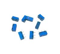 10Pcs arrival HUANO Blue Shell dot Mouse Switch Button 80 Million Life Computer mouse maintenance IDGTTLDF