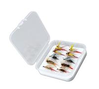 10pcs Artificial Baits Systems for Fast Strategy Changes in Sport Fishing Fly Fishing Lures High Durability Carbon Steel Fish Baits