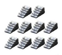 10PCS Artificial Stone Steps, Miniature Fairy Garden Decoration DIY Landscape Ornaments Resin Path Stones for Scenery Terrarium Dollhouse Accessories(Straight)