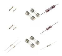 10pcs ast Blow Glass Tube Fuses 3.6x10mm 5x20mm 6x30mm 250V 3.15A 4A 5A 6A 6.3A 7A 8A 10A 12A15A Axial Lead Ceramic Fuse(250MA,WHITE_10 PCS)